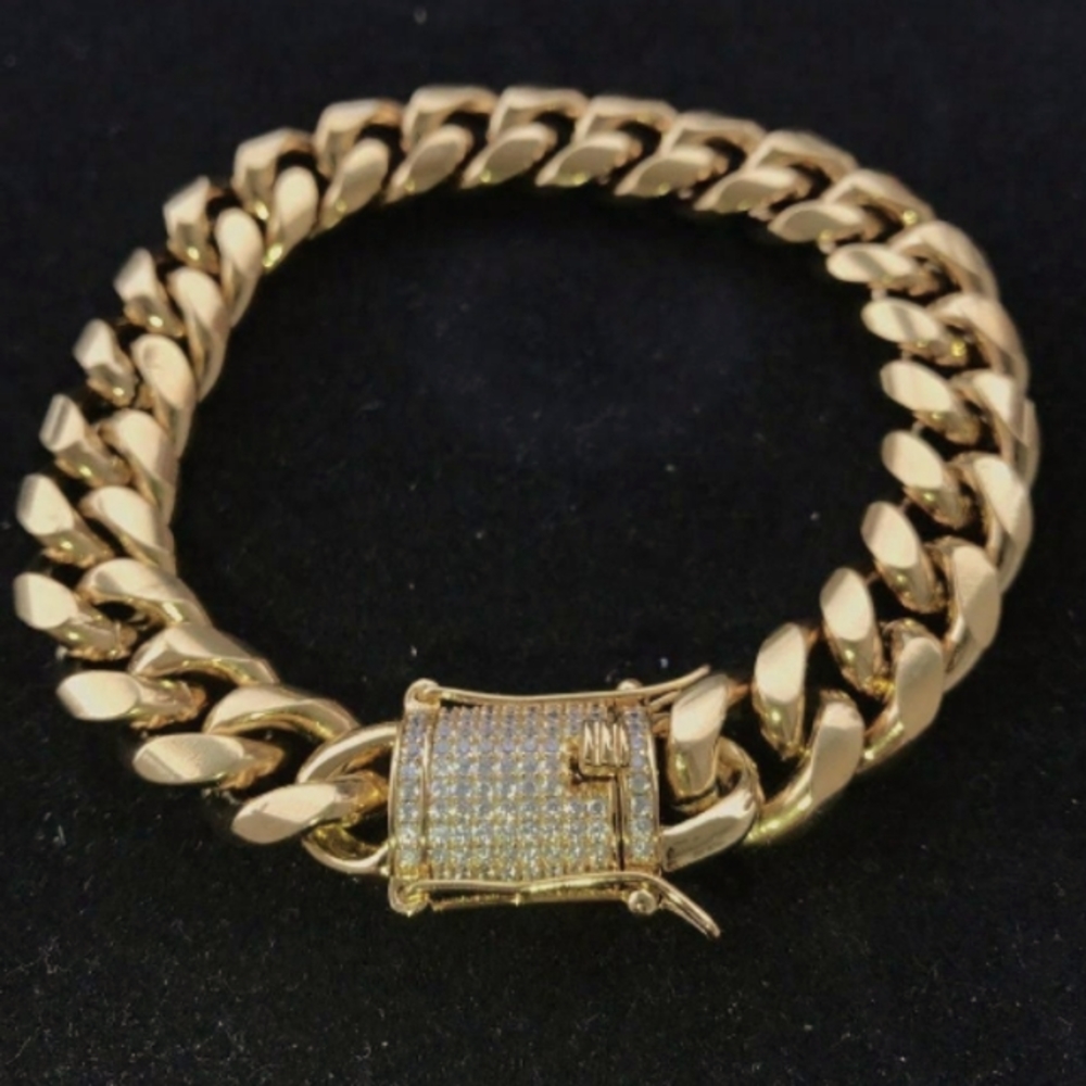 Gold Link Bracelet